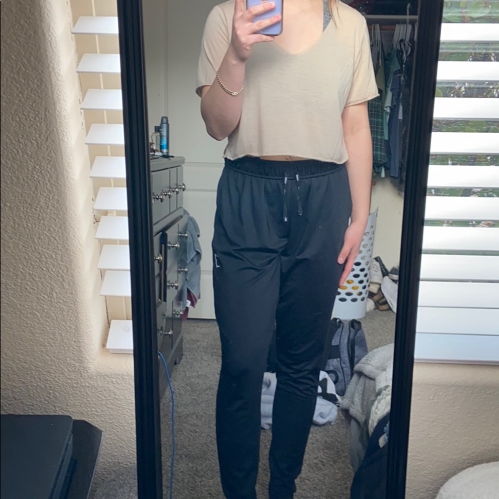 Beige  SHEIN crop top